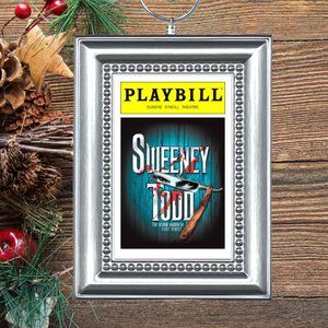 Sweeney Todd Broadway Musical Playbill Christmas‎ Tree Ornament